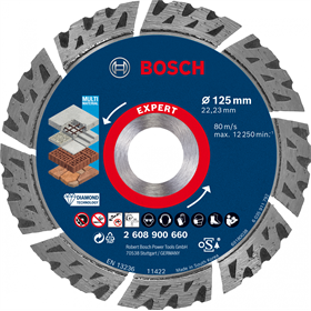Disque diamant 125x22,23x2,2mm Expert Bosch 2608900660