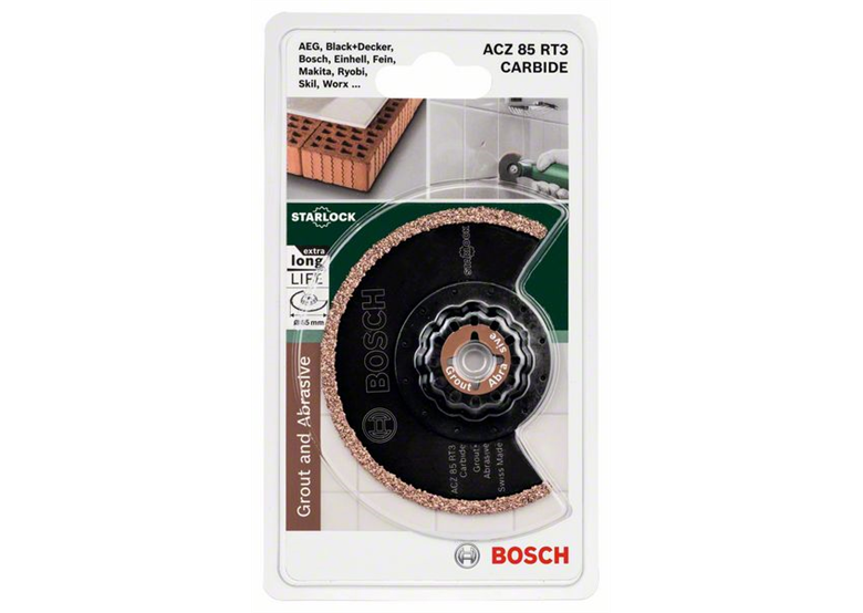 Lame segment à concrétion carbure  Carbide-RIFF Starlock ACZ 85 RT3 Bosch 2609256952