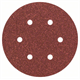 Set de feuilles abrasives pour ponceuse excentrique, G60, 5pcs Bosch 2609256A30
