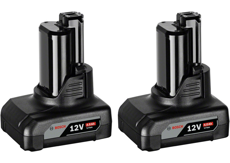 Set de batteries Bosch 2x GBA 12V 4,0Ah