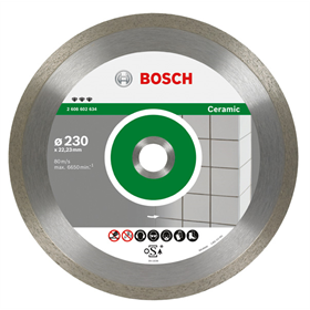 Disque diamant 230x22,23x2,4mm Bosch Best for Ceramic
