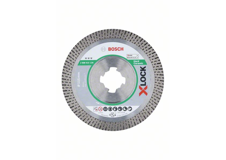 Disque diamant X-Lock 115mm Bosch Best for Hard Ceramic