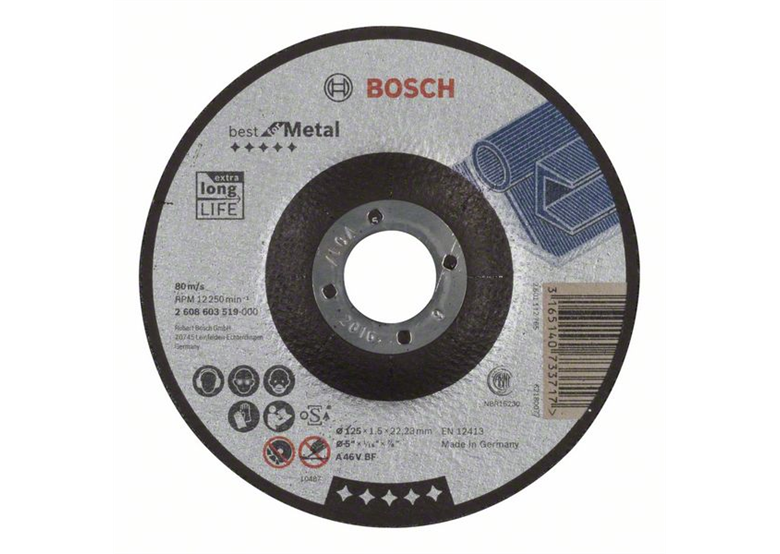 Disque à tronçonner 125x22,23x1,5mm Bosch Best for Metal