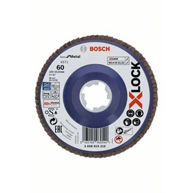 Disque à lamelles X-Lock 125mm G60 Bosch Best for Metal