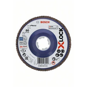 Disque à lamelles X-Lock 125mm G80 Bosch Best for Metal
