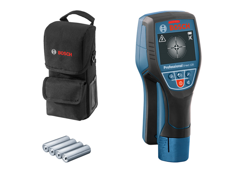 Détecteur Bosch D-tect 120 4x1.5V LR6 (AA)