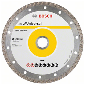 Disque diamant segment 180x22,23mm Bosch Eco for Universal Turbo