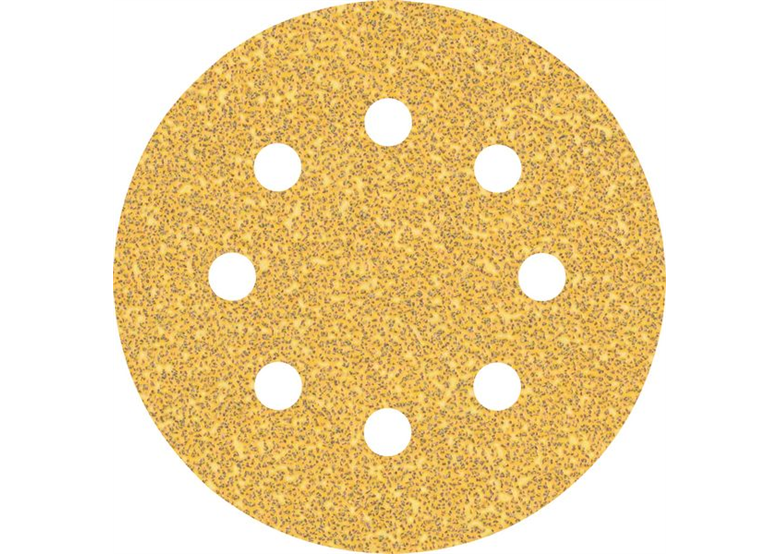 Disque abrasif 8 trous 115mm, G 40, 5pcs. Bosch EXPERT C470