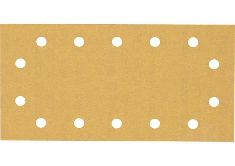 Papier abrasif 14 trous 115x230mm, G 180 10pcs. Bosch EXPERT C470
