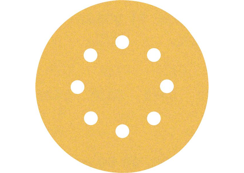 Papier abrasif 8 trous 125mm, G 120, 50pcs. Bosch EXPERT C470