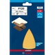 Papier abrasif 7 trous 100x150mm, G 120, 10pcs. Bosch EXPERT C470