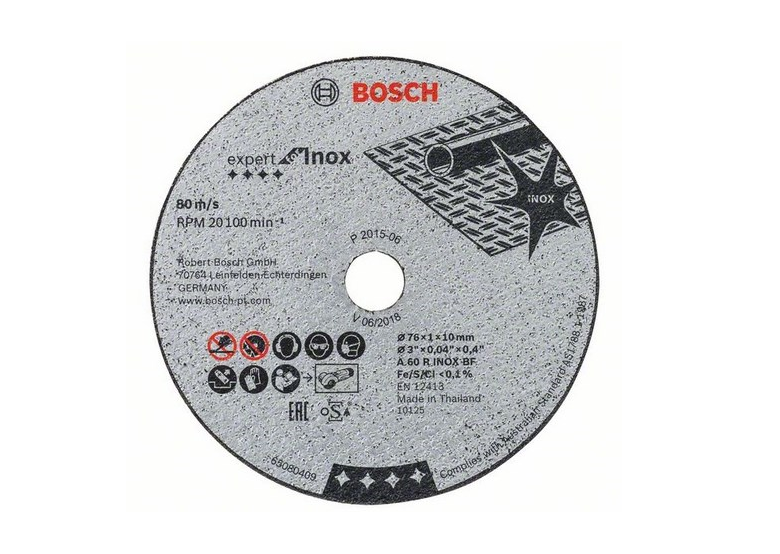 Disque à tronçonner Expert for Inox Bosch EXPERT FOR INOX