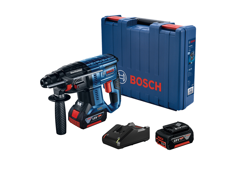 Marteau rotatif à percussion Bosch GBH 180-LI 2x4.0Ah