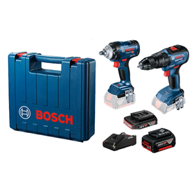 Ensemble d'outils 18V Bosch GDS18V-400/GSB18V-50
