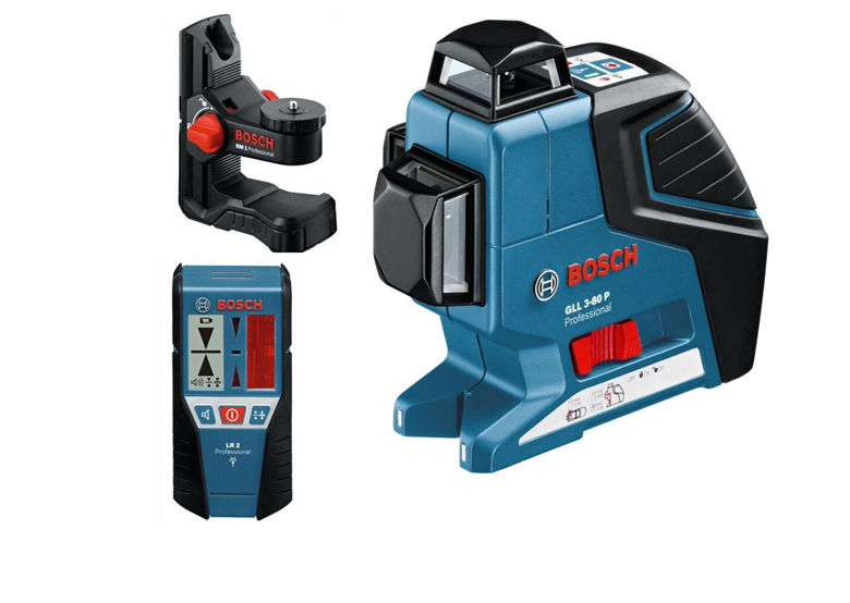 Laser facette Bosch GLL 3-80 P + BM1 + LR2