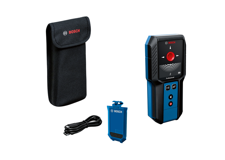 Détecteur avec couvercle Bosch GMS 120-27 case