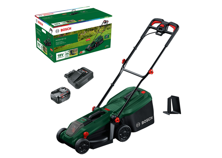 Tondeuse sans fil Bosch Rotak 18V-32 1x4.0Ah
