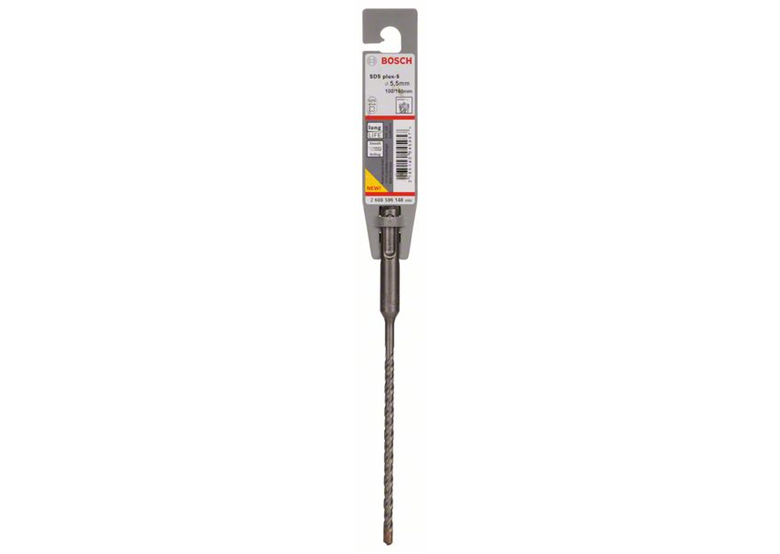 Forets pour perforateur 5.5x100/165mm Bosch SDS Plus-5