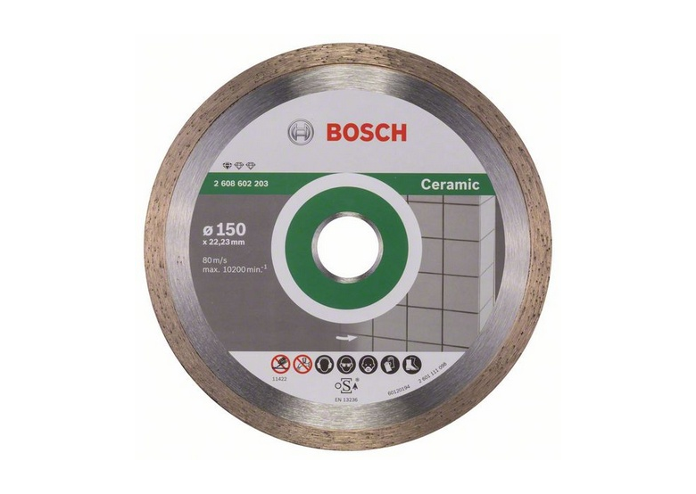Disque à tronçonner diamanté 150mm Bosch Standard for Ceramic
