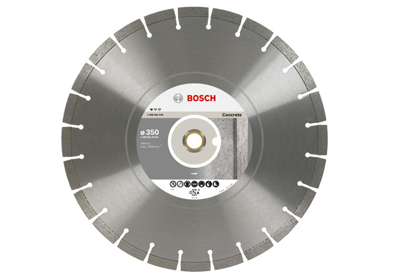 Disque diamant 350x25,4mm Bosch Standard for Concrete