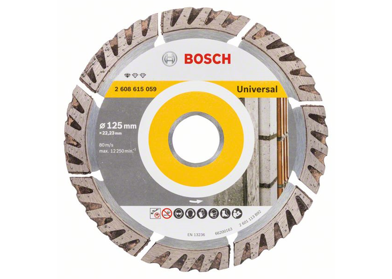Disque diamant 125x22,23mm Bosch Standard for Universal