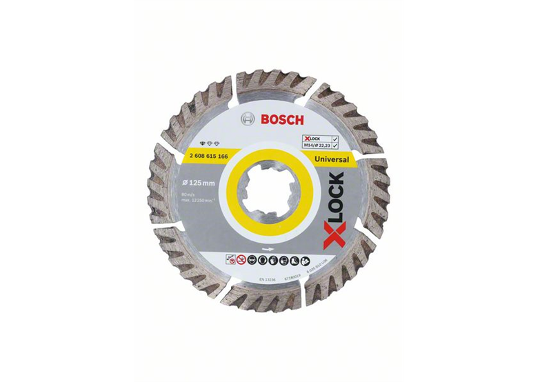 Disque diamant X-Lock 125mm Bosch Standard for Universal