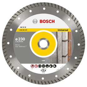 Disque diamant 230x22,23x2,5mm Bosch Standard for Universal Turbo