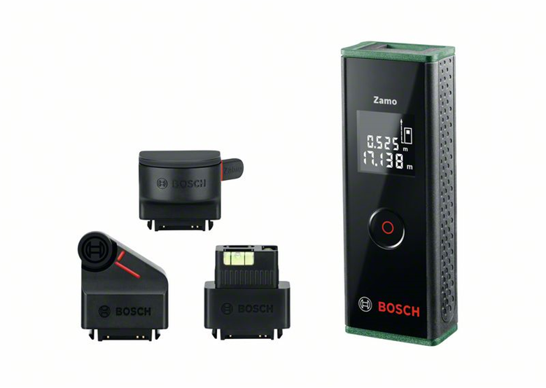 Télémètre laser avec 3 adaptateurs Bosch Zamo III Set