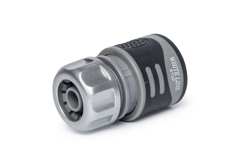 Raccord rapide 1/2" STOP TPR Bradas WHITE LINE