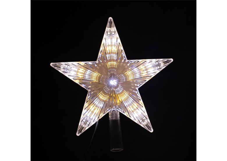 Cimier de sapin - étoile LED multicouleur Bulinex 10-102