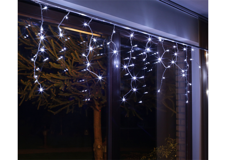 Lumières de Noël pour l'extérieur LED glaçons blanc Bulinex 20-092