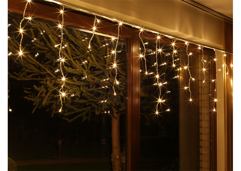 Lumières de Noël pour l'extérieur LED glaçons blanc Bulinex 20-098