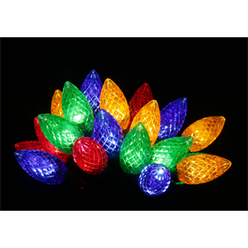 Lumières de Noël pour l'intérieur LED cône blanc Bulinex 21-511