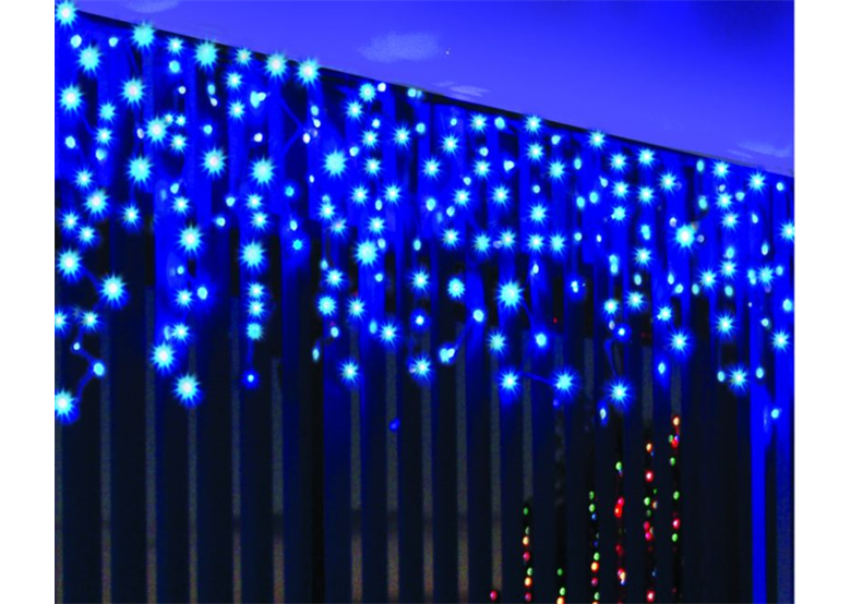 Lumières de Noël pour l'extérieur LED rideau glaçons blanc Bulinex 37-636