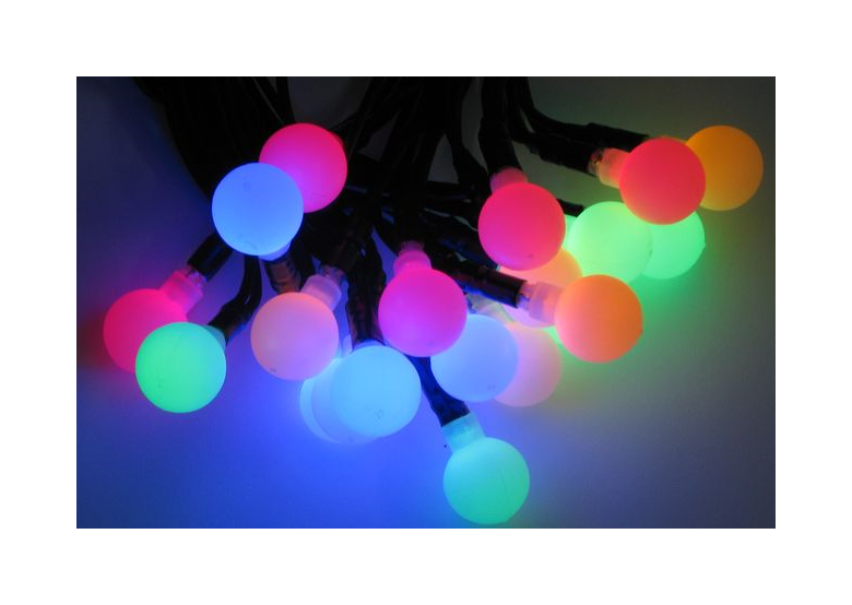 Lumières de Noël pour l'extérieur 50 diodes LED 2,3 cm multicolor 7,5 m Bulinex 38-241