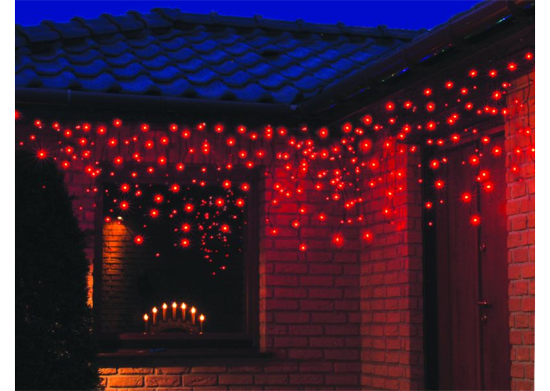 Lumières de Noël pour l'extérieur LED rideau glaçons blanc Bulinex 38-653