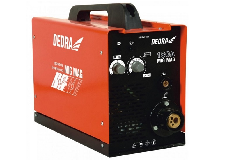 Soudeuse inverter mini MIG MAG IGBT 180A Dedra DESMI180