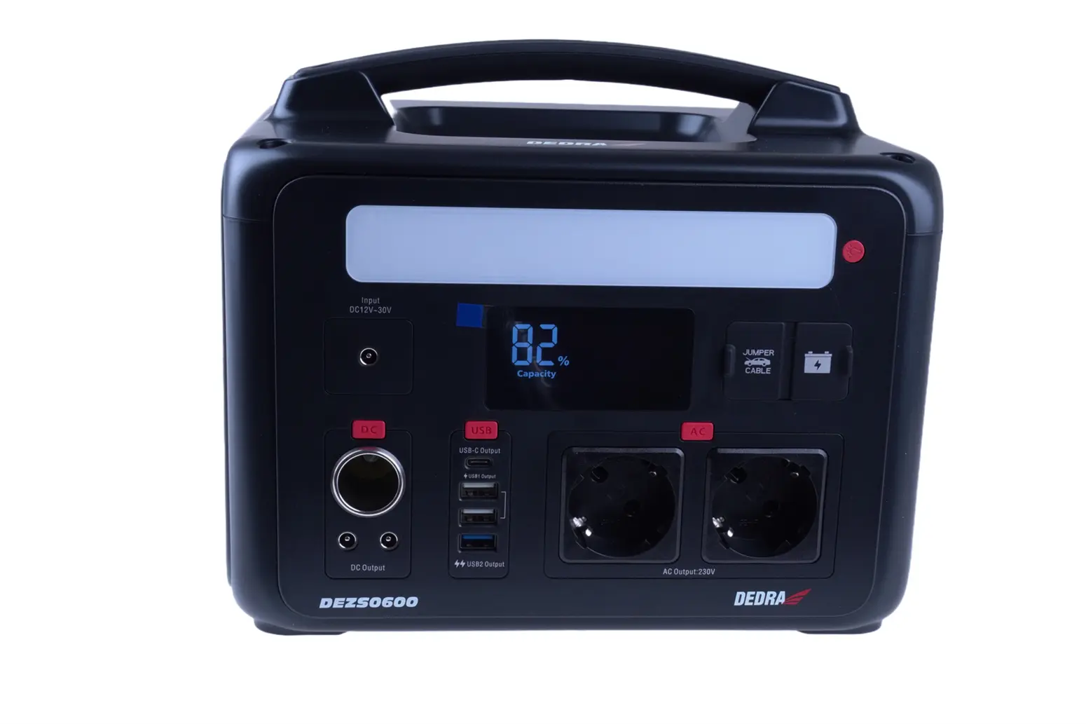 Station d'énergie portative 600W Dedra DEZS0600