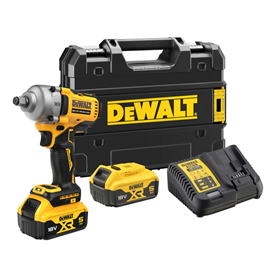 Clé à chocs DeWalt 18V XR DCF891P2T 2x5.0Ah