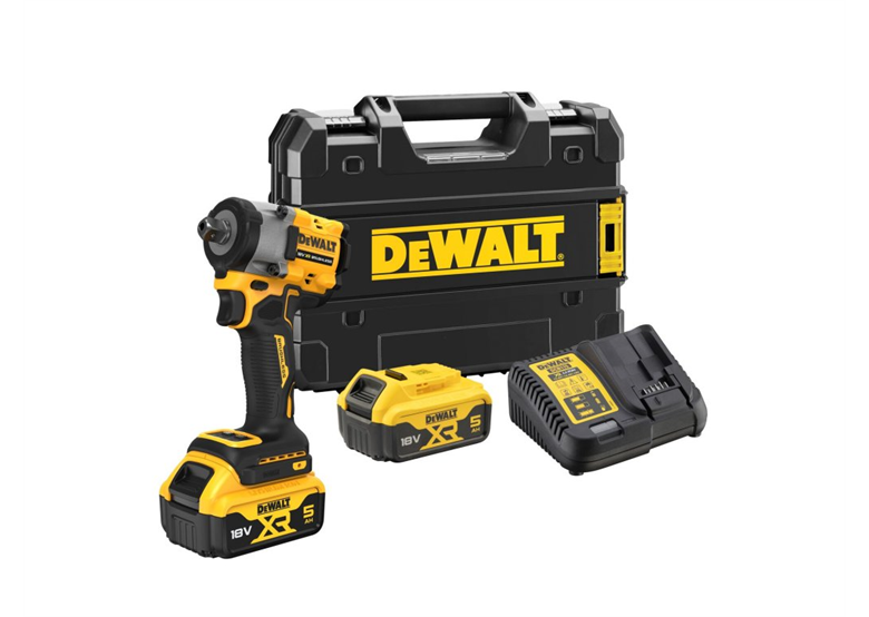 Clé à chocs DeWalt 18V XR DCF922P2T 2x5.0Ah