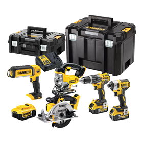 Ensemble d'outils 18V DeWalt DCK551P3T