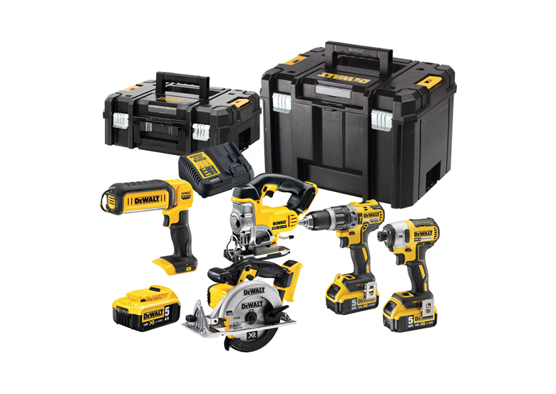 Ensemble d'outils 18V DeWalt DCK551P3T