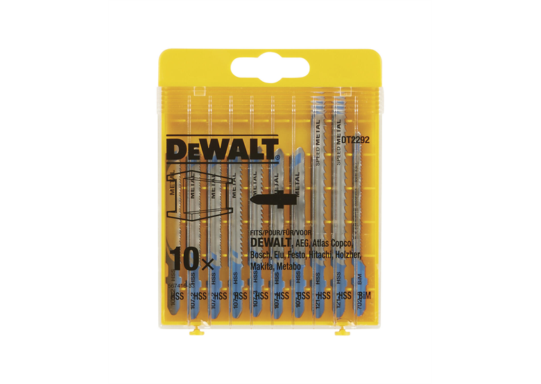 Lot lames de scie sauteuse DeWalt DT2292
