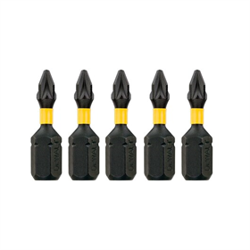 Embout de vissage EXTREME IMPACT Torsion PZ1/25mm, 5pcs. DeWalt DT7386T