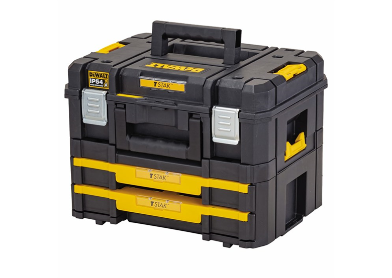 Coffre à outils avec 2 tiroirs DeWalt TSTAK DWST83395-1