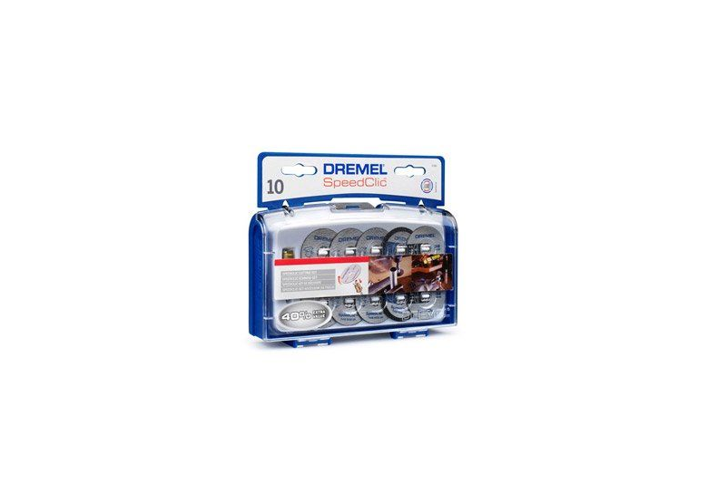 Kit de disques Speedclic 10 pièces + goupille Dremel 2615S690JA