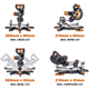 Scie à onglets Evolution R255SMS DB+