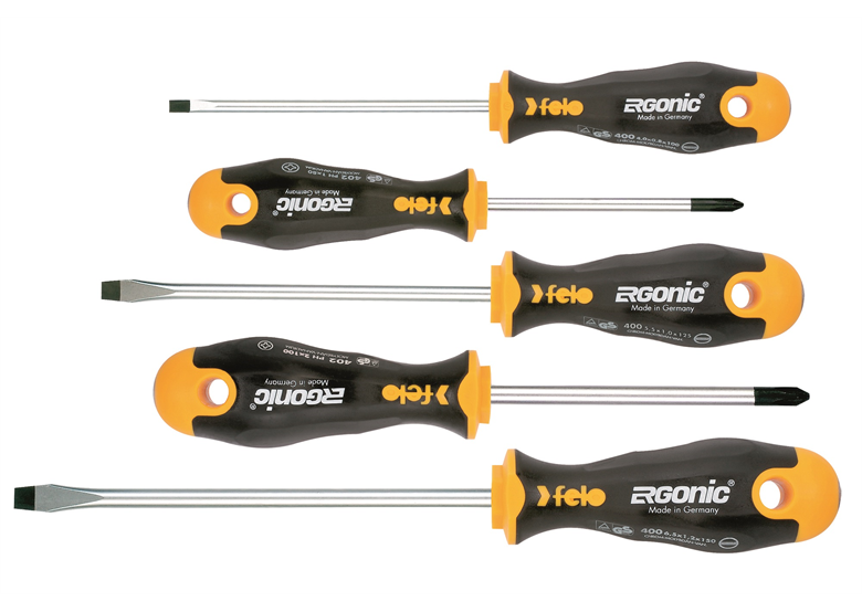 Kit de tournevis Ergonic 5pcs. Felo FL40095118