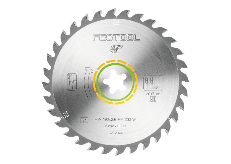 Scie circulaire universelle Festool 190X2,6 FF W32