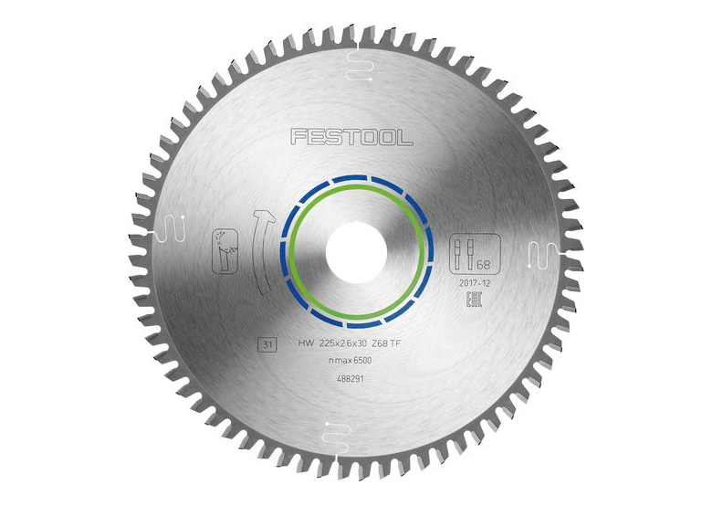 Scie circulaire spéciale Festool 225x2,6x30 TF68